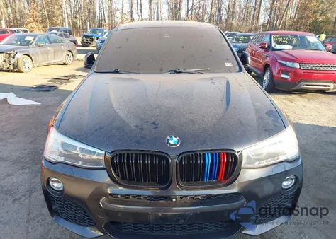 2017 BMW X4 xDrive28I z USA, uszkodzony, nr VIN 5UXXW3C55H0T77715